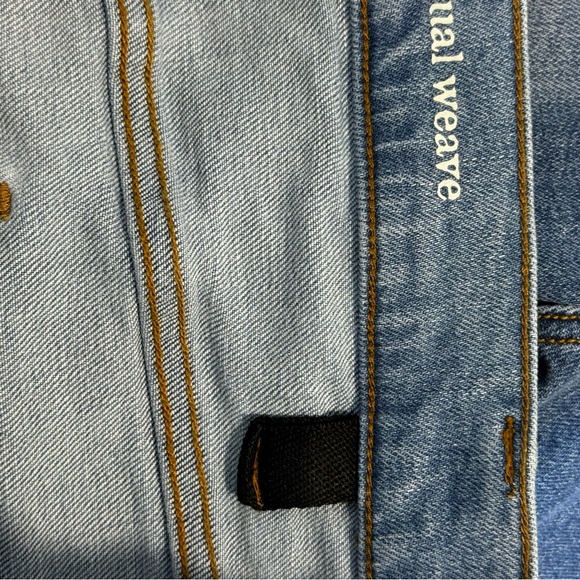 Mutual Weave Men's Athletic Fit Jeans 38 x 36 5 pocket Whisker Detail Big & Tall - Picture 10 of 12